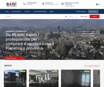 Immobiliareraffi.it(Case e proprietà in vendita e affitto a Piacenza) Screenshot