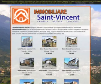 Immobiliaresaintvincent.it(Immobiliare Saint) Screenshot