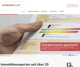 Immobilien-Gallery.de(Immobilien Gallery GmbH) Screenshot