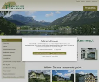 Immobilien-Thalhammer.at(Immobilien im Ausseerland) Screenshot