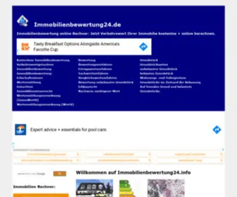 Immobilienbewertung24.info(Immobilienbewertung) Screenshot