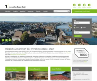 Immobilienbs.ch(Immobilien in Basel) Screenshot