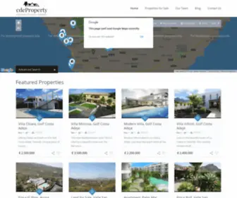 Immobiliencanarias.de(Real Estate Tenerife) Screenshot