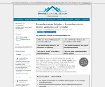 Immobilienmakler.com(Immobilienmakler Ratgeber) Screenshot