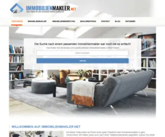 Immobilienmakler.net(Finden Sie den passenden Immobilienmakler) Screenshot