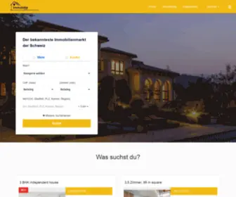 Immobilieonline.ch(Dit domein kan te koop zijn) Screenshot