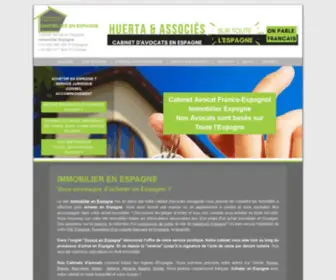 Immobilier-EN-Espagne.com(Immobilier Espagne) Screenshot