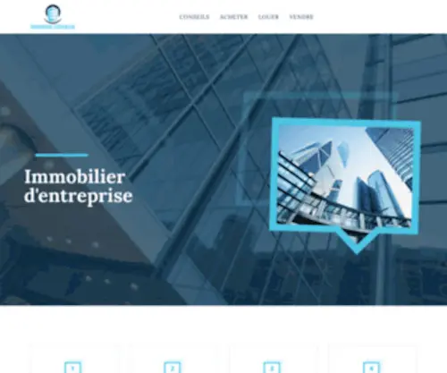 Immobilier-Entreprise.eu(Immobilier d'entreprise) Screenshot