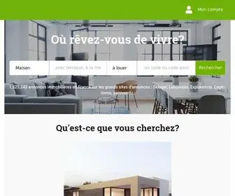 Immobilier-France.fr(Immobilier France) Screenshot