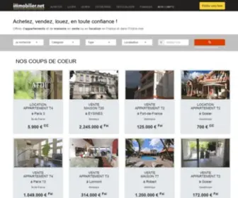 Immobilier.net(Vente et location d'appartements et de maisons) Screenshot