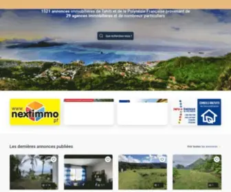 Immobilier.pf(Immobilier Tahiti) Screenshot