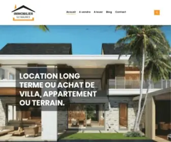 Immobilierilemaurice.com(Immobilier Ile Maurice) Screenshot