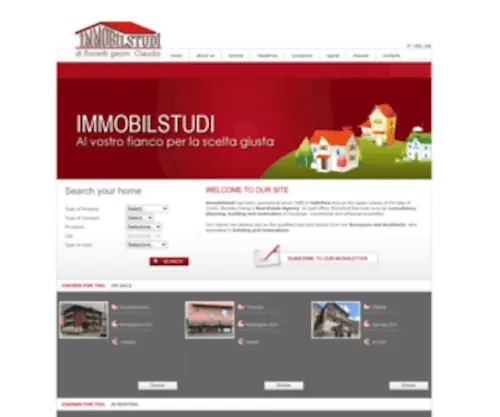 Immobilstudi.com(Immobilstudi di Bonetti Geom) Screenshot