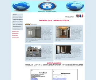 Immobladi.com(Maisons à vendre) Screenshot