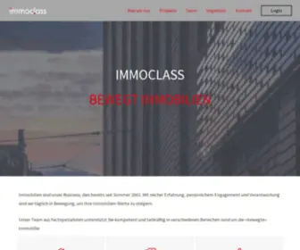 Immoclass.ch(Bewegt Immobilien) Screenshot