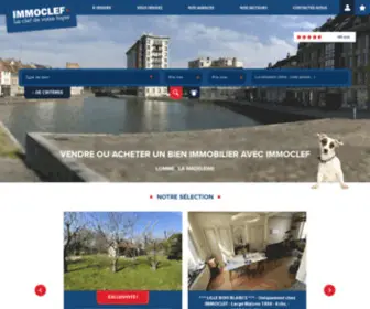 Immoclef.fr(Lille) Screenshot