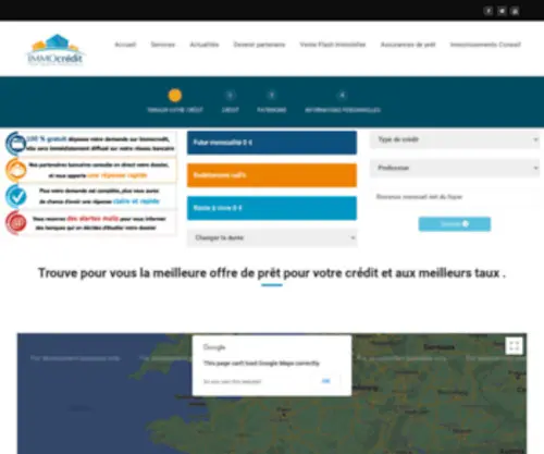 Immocredit.fr(Immocrédit) Screenshot
