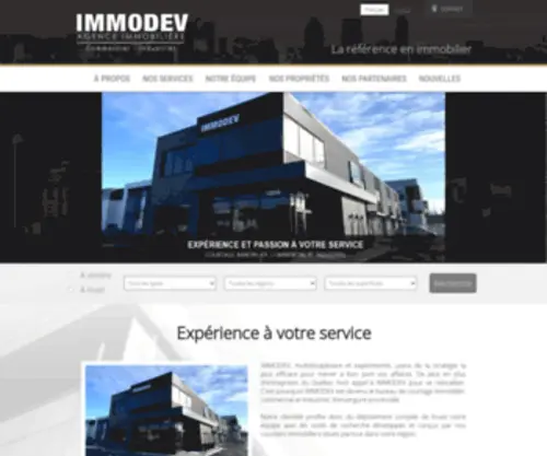 Immodev.ca(Immodev) Screenshot