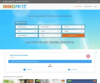 Immofritz.de(Immobilienportal Immofritz) Screenshot