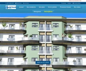 Immogetran.com(Getran Immo) Screenshot