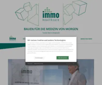 Immohealthcare.com(Konferenz Immohealthcare in Basel) Screenshot