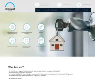 Immoland.li(Immobilien in Liechtenstein) Screenshot