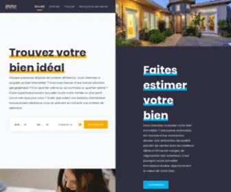 Immoliaison.fr(Vente et location de biens immobiliers) Screenshot