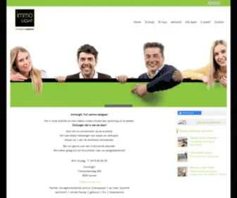Immolight.be(Full Service Vastgoed) Screenshot