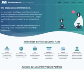 Immomento.de(Für Makler und Immobilienprofis) Screenshot