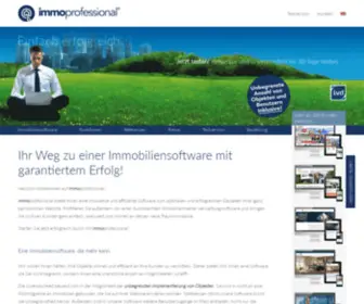 Immoprofessional.eu(Die Immobiliensoftware kaufen von) Screenshot