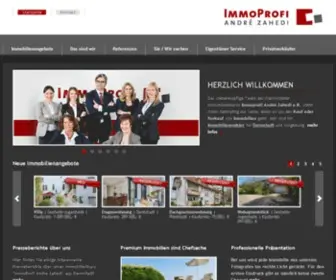 Immoprofi-Zahedi.de(Ihr Immobilienmakler in Darmstadt) Screenshot