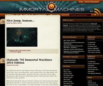 Immortalmachines.com(Immortal Machines) Screenshot