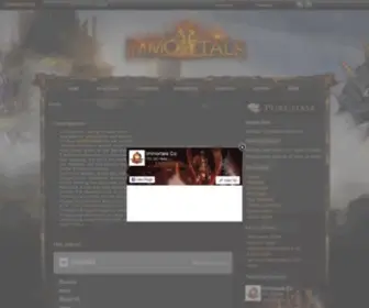 Immortals-CO.com Screenshot