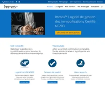 Immos-TM.com(Gestion des immobilisations ) Screenshot