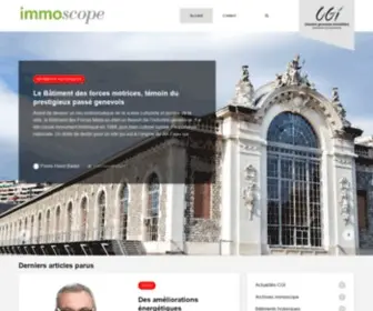 Immoscope-GE.ch(Immoscope) Screenshot