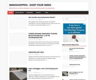 Immoshoppen.be(Shop Your immo) Screenshot