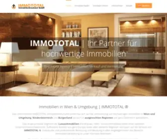 Immototal.at(IMMOTOTAL, Wien) Screenshot