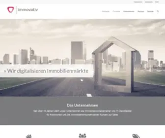 Immovativ.de( Wir digitalisieren Stadt) Screenshot