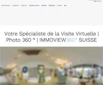 Immoview360.ch(Spécialiste de la Visite virtuelle) Screenshot