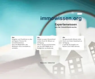 Immowissen.org(Immowissen) Screenshot