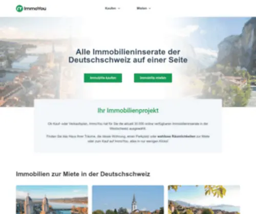 Immoyou.ch(Just another RealAdvisor IO site) Screenshot