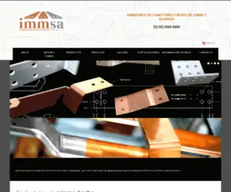 Immsa.mx(INTERNATIONAL METALS DE MEXICO) Screenshot