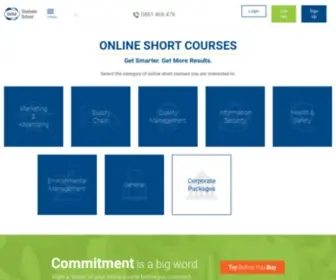 IMMSC.co.za(IMM Graduate School) Screenshot