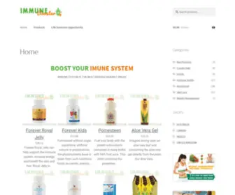 Immunebooster.me(IMМUNE SYSTEM) Screenshot