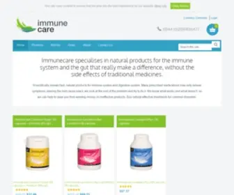 Immunecare.co.uk(Immunecare UK) Screenshot