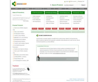 Immunechem.com(PTM proteomics) Screenshot