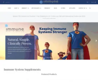 Immunehealthbasics.com(Immune System Supplements) Screenshot