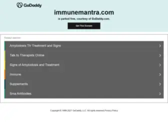 Immunemantra.com(Immunemantra) Screenshot