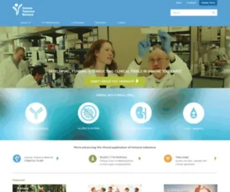 Immunetolerance.org(We’re advancing the clinical application of immune tolerance) Screenshot