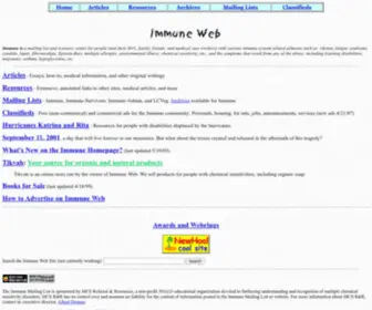 Immuneweb.org(Immune Web) Screenshot
